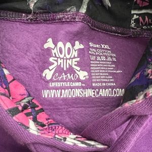 Muddy girl camo /purple hoodie. Size XXL